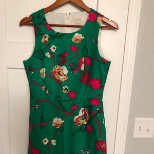 J. Crew flowery shift dress barely worn
